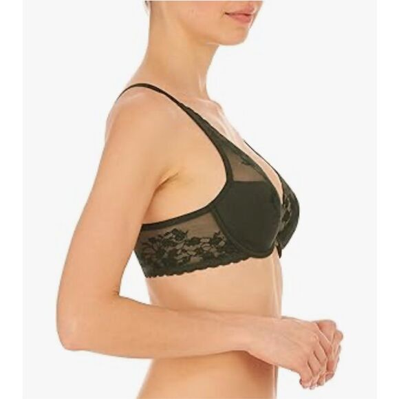 Natori NWT Cherry Blossom Convertible Pesto 32D - Picture 3 of 6